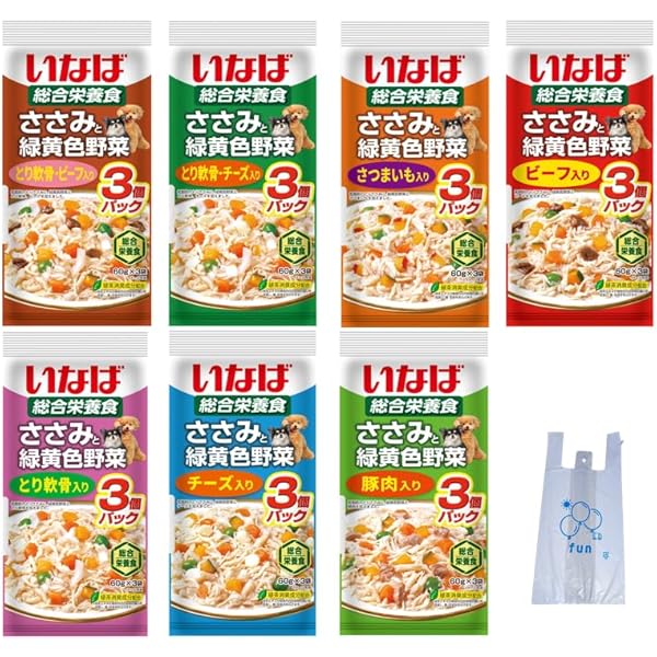 いなば　低脂肪　総合栄養食　パウチ　犬　3種　128袋 いなば 低脂肪 総合栄養食 パウチ 犬 3種 128袋 ちゅ〜るビッツ
